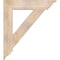 Ekena Millwork Traditional Traditional Smooth Bracket, Douglas Fir, 5 1/2"W x 32"D x 36"H BKT06X32X36TRA01SDF - alternate 2